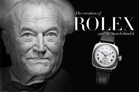 founder of rolex watch company|who invented the rolex watch.